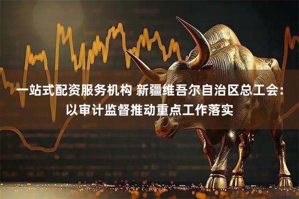 一站式配资服务机构 新疆维吾尔自治区总工会：以审计监督推动重点工作落实